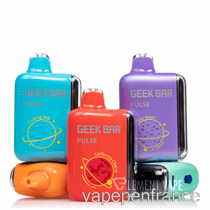 Geek Bar Pulse 15000 Stylo Jetable à Glace Gommeuse Blanche